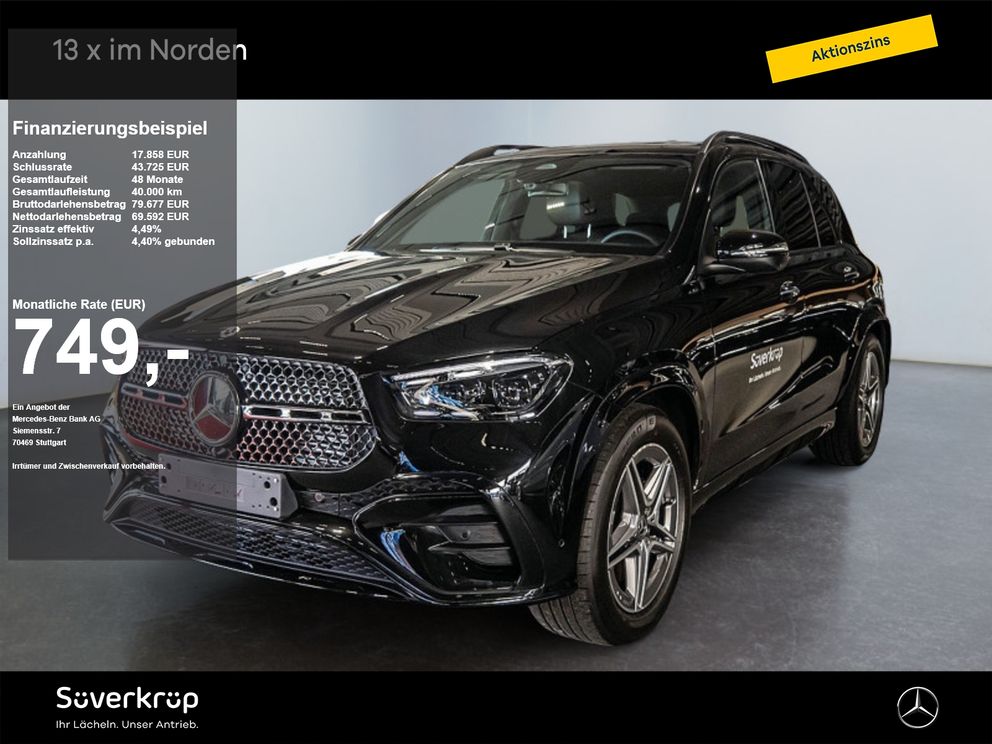 MERCEDES-BENZ GLE 450 d 4MATIC AMG BURM NIGHT WIDE MEMO MULTI