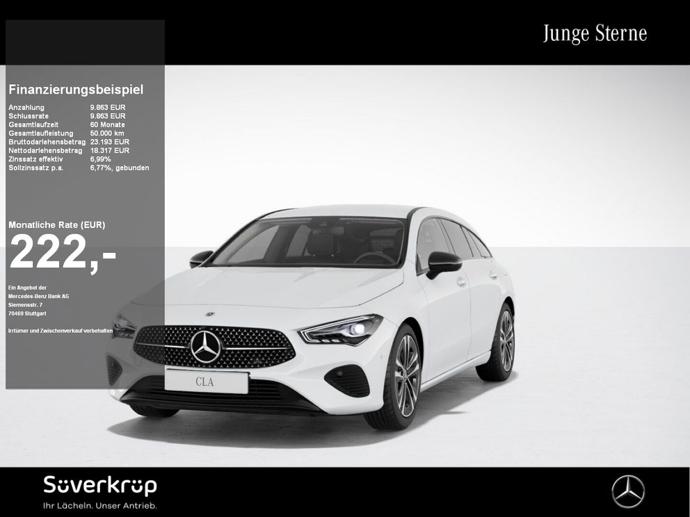MERCEDES-BENZ CLA 180 SB , NIGHT PROGRESSIVE 360 DISTR KAMERA