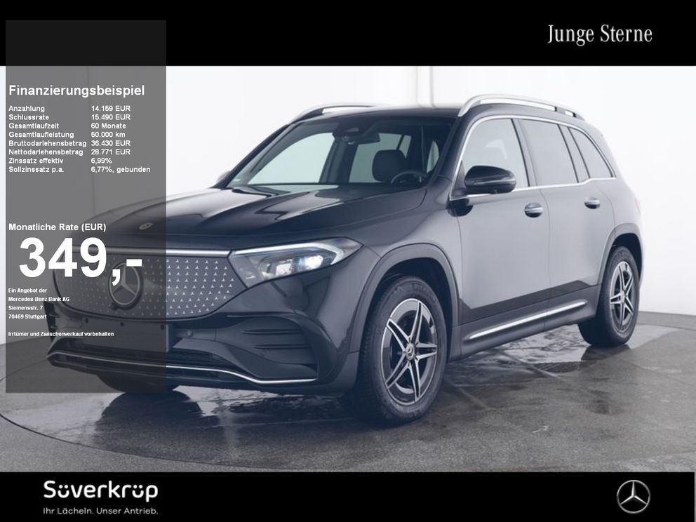 MERCEDES-BENZ EQB 300 4M , BURM AMG PREMIUM SPUR PANO STANDH