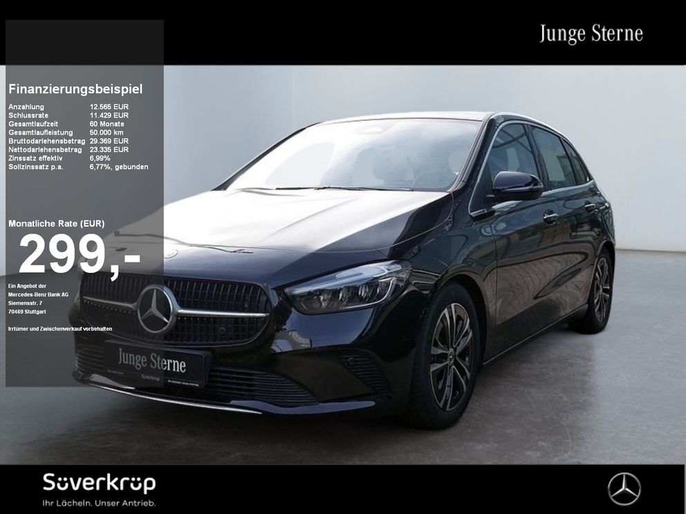MERCEDES-BENZ B 200 PROGRESSIVE SPUR PANO KAMERA PDC SHZ