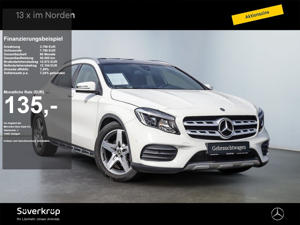 MERCEDES-BENZ GLA 250 AMG KOM AMG PANO PDC SHD SHZ