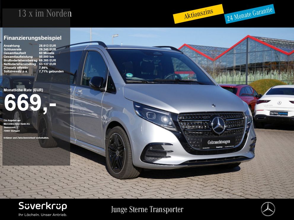 MERCEDES-BENZ V 300 AVANTGARDE ALLRAD AMG NIGHT MOPF WINTER STANDH
