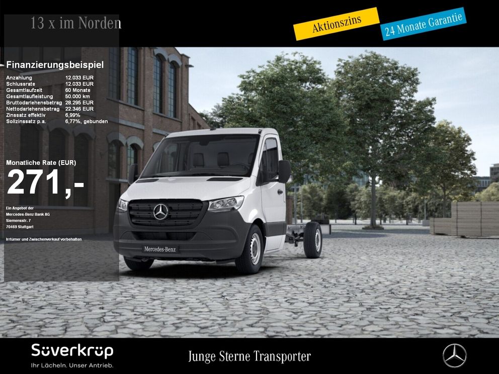 MERCEDES-BENZ Sprinter 315 PRITSCHE STANDARD KLIMA STANDH AHK