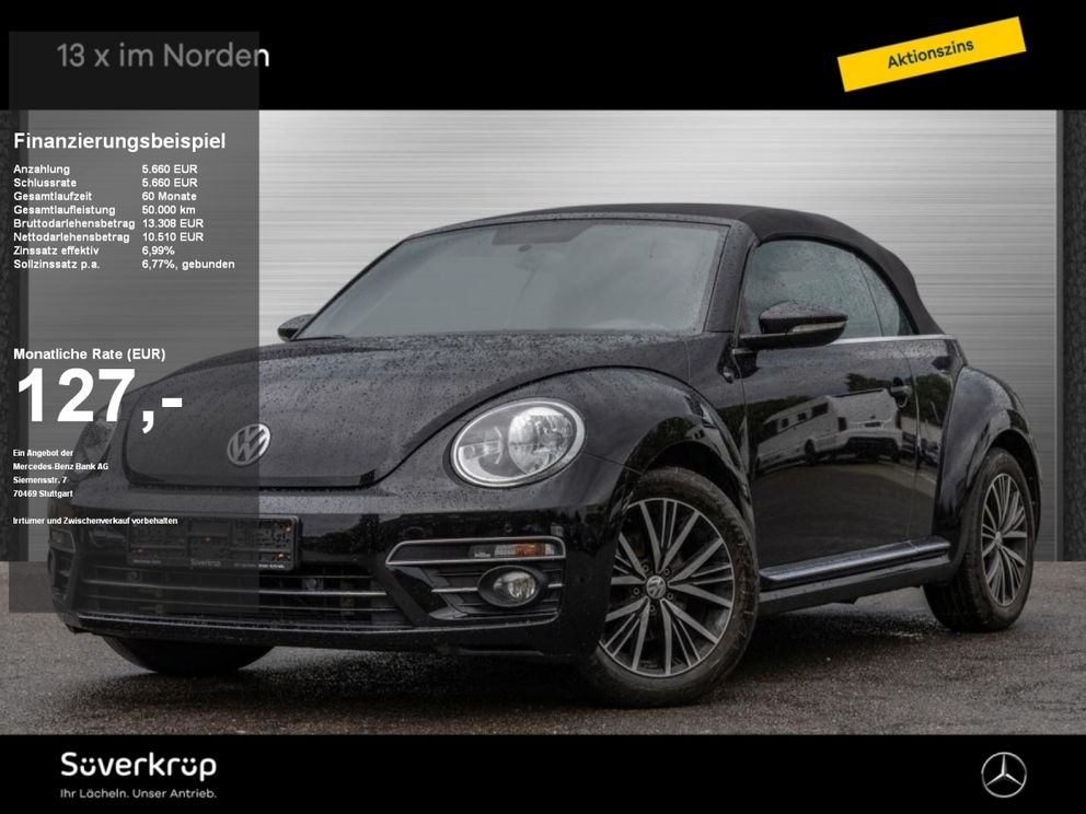 VW Beetle Cabrio 1.2 TSI Sound SHZ PDC