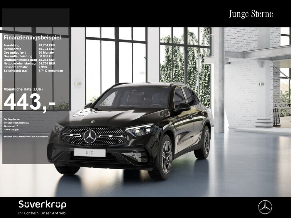MERCEDES-BENZ GLC 200 4M AMG NIGHT MEMO AHK KAMERA SPUR PDC
