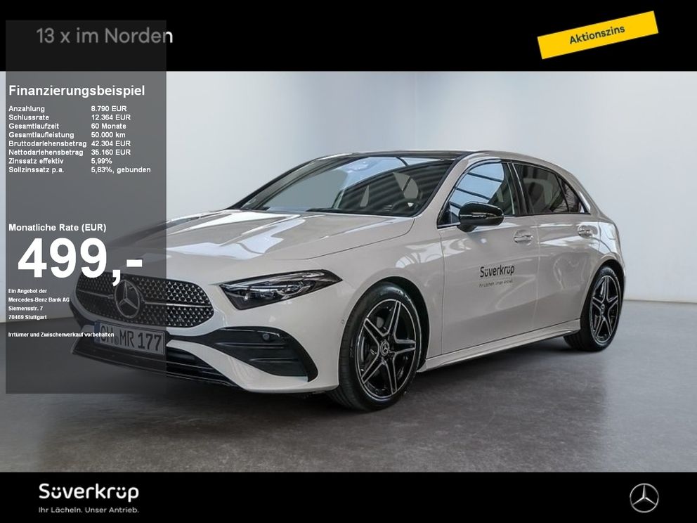 MERCEDES-BENZ A 200 d AMG Night Navi LED PDC Distr Carplay