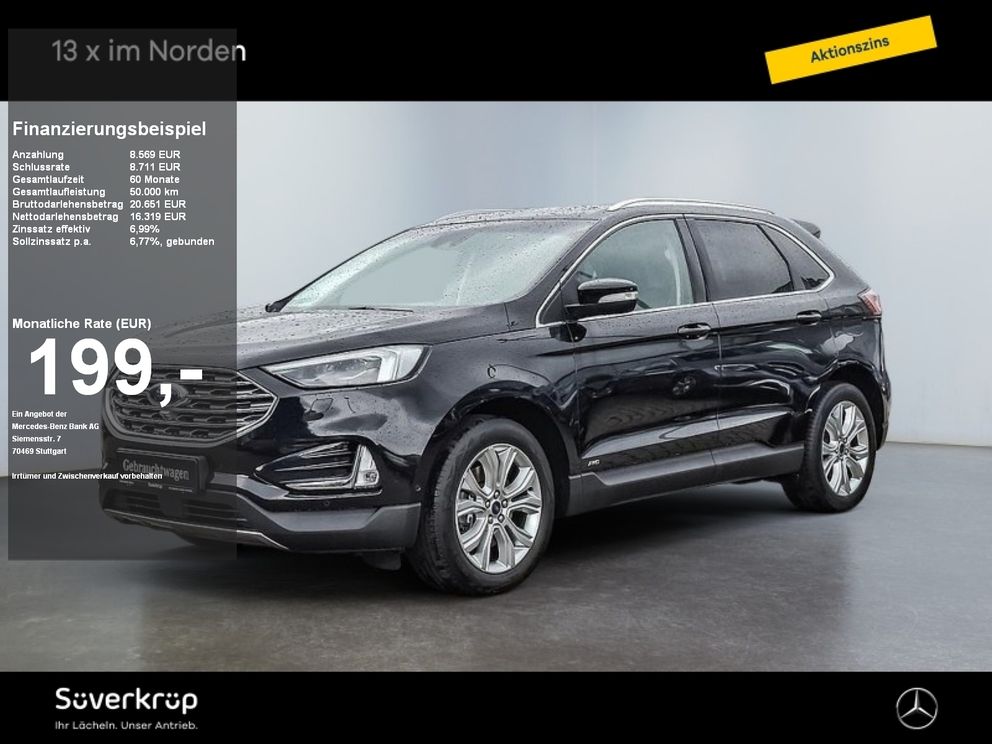 FORD Edge Titanium 4x4 SPUR KAMERA DISTR PDC SHZ
