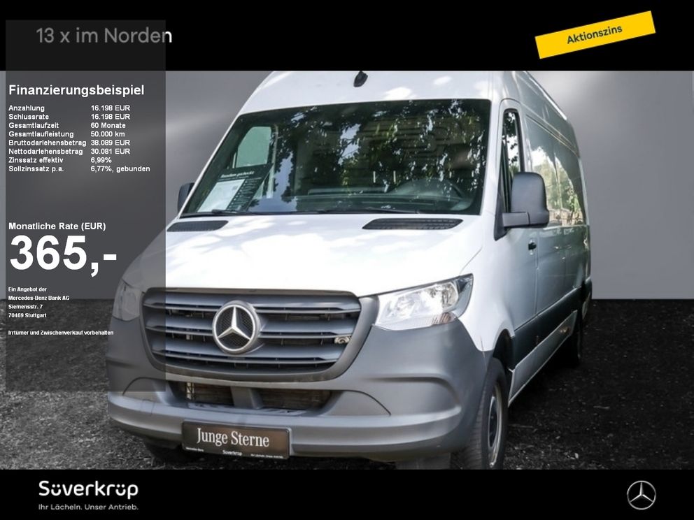 MERCEDES-BENZ Sprinter 317 KASTEN MAXI L3H2 NAVI KAMERA KLIMA