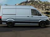 VW NFZ Crafter 35 Kasten HD Motor: 2,0 l TDI EURO VI-e SCR 120 kW Getriebe: Heckantrieb 8-Gang-Automatikgetriebe Radstand: 3640