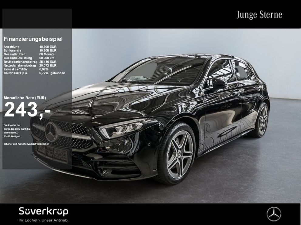 MERCEDES-BENZ A 250 e PREMIUM AMG DISTR PANO SPUR KAMERA PDC