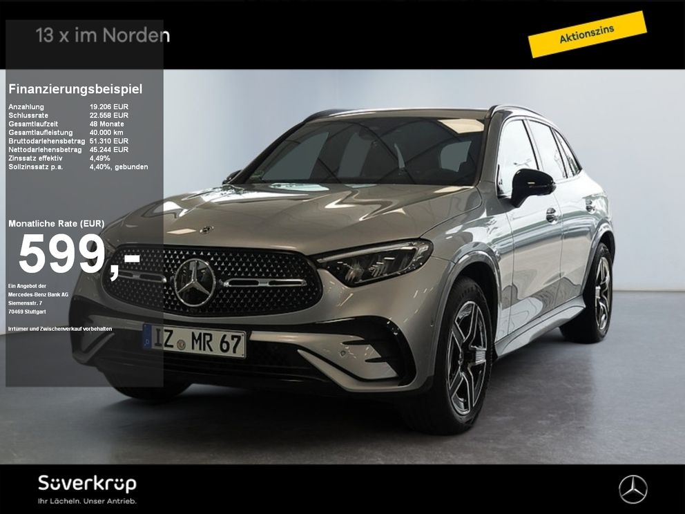 MERCEDES-BENZ GLC 220 d 4MATIC AMG NIGHT MEMO 360 AHK DISTR