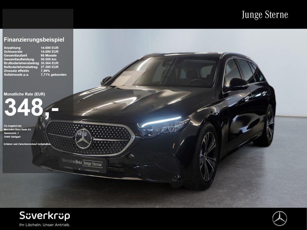 MERCEDES-BENZ E 220 d T //  AVANTGARDE AHK DISTR KAMERA SPUR