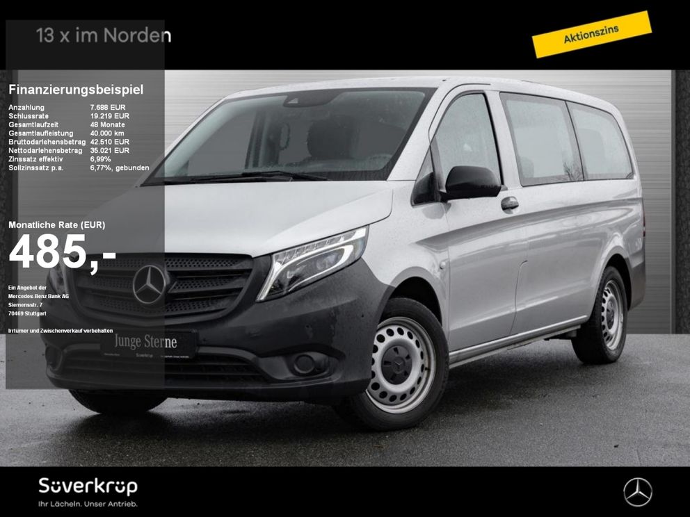 MERCEDES-BENZ Vito 119 Tourer Pro/LED/Standhzg/8Sitzer STANDH