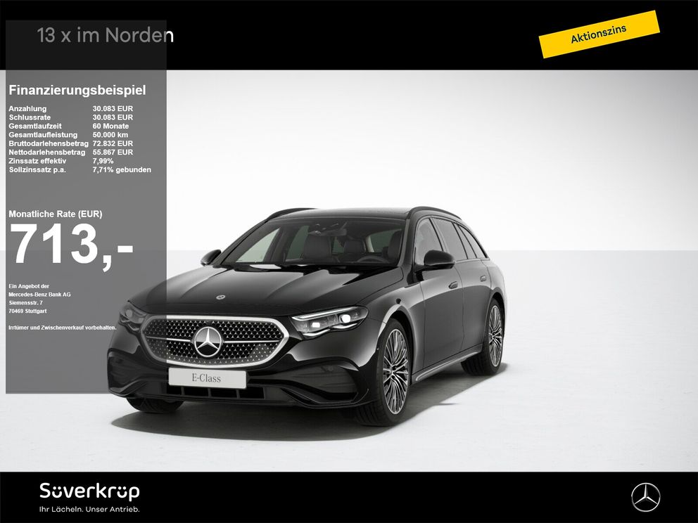 MERCEDES-BENZ E 450 d 4MATIC T-Modell AMG BURM NIGHT MEMO 360