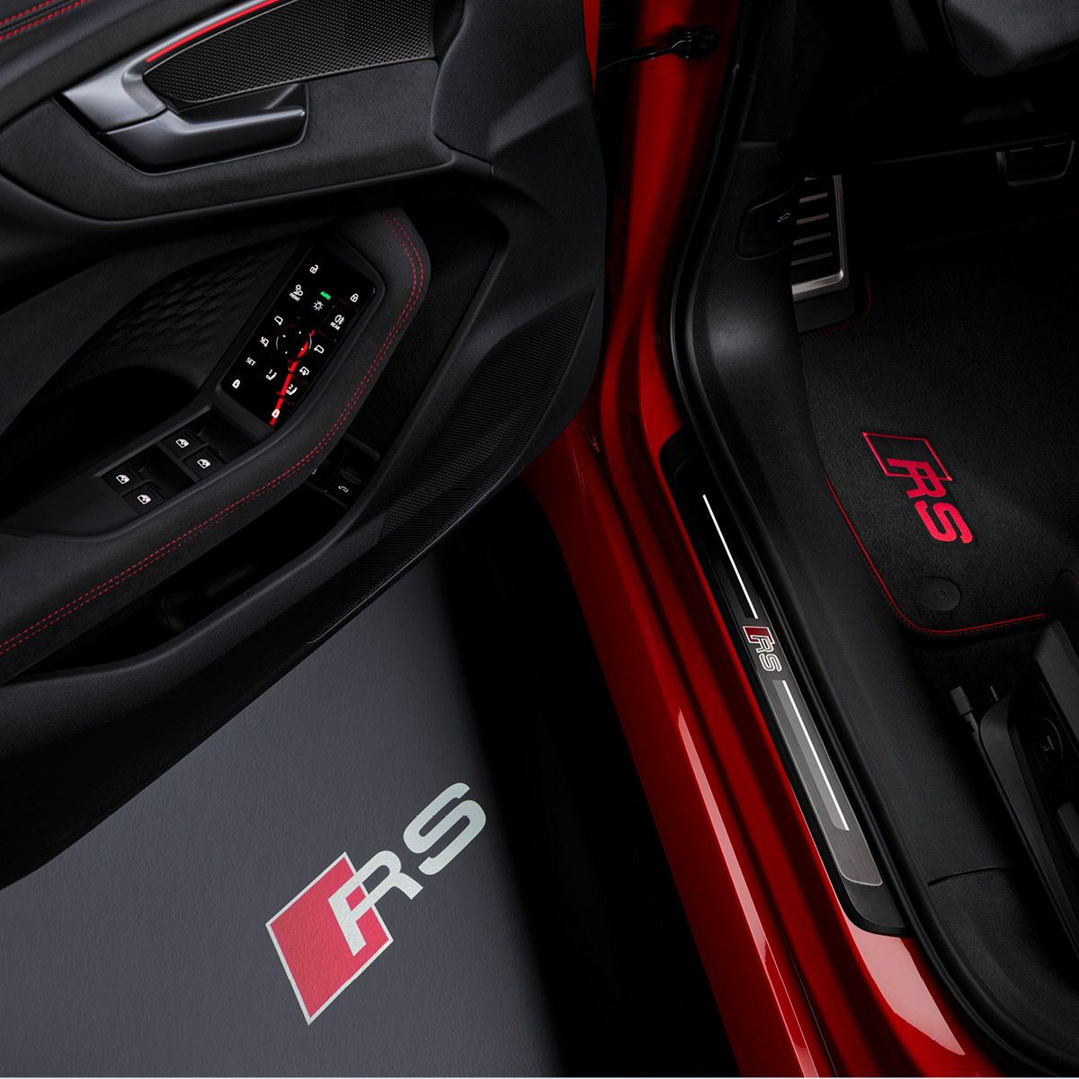 Audi RS 5 Details und Schriftzug