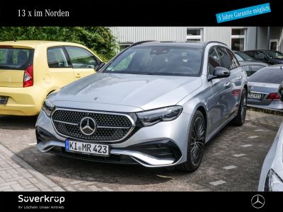 MERCEDES-BENZ E 220 d T BURM AMG NIGHT STANDH DISTR SPUR PANO