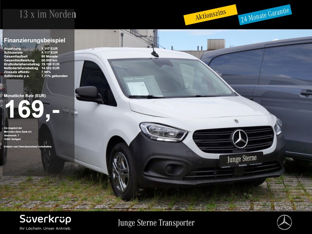 MERCEDES-BENZ Citan 113 KASTEN PRO STANDARD KLIMA AHK AHK SPUR