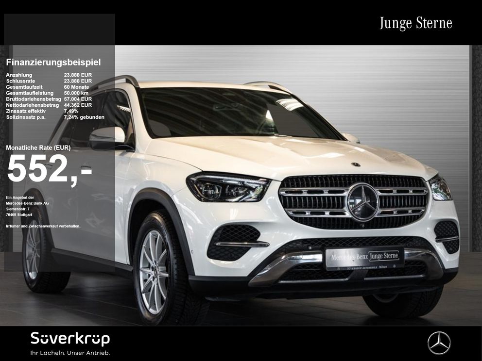 MERCEDES-BENZ GLE 450 d 4M KOM BURM WIDE MEMO MULTI 360 AHK