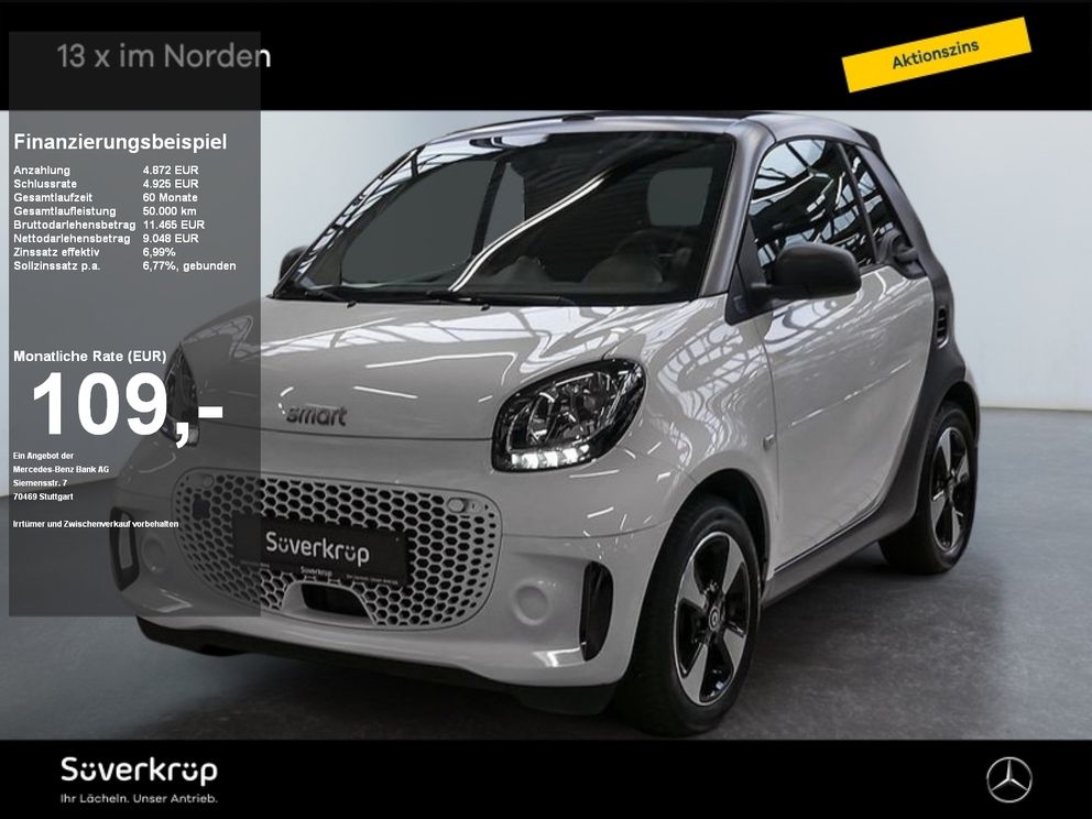 SMART smart EQ fortwo cabrio 22KW SHZ PDC