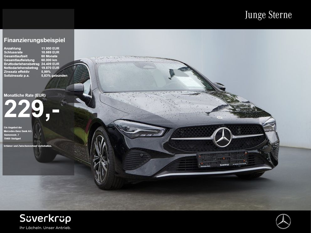 MERCEDES-BENZ CLA 200 SB // AHK KAMERA SPUR PDC SHZ
