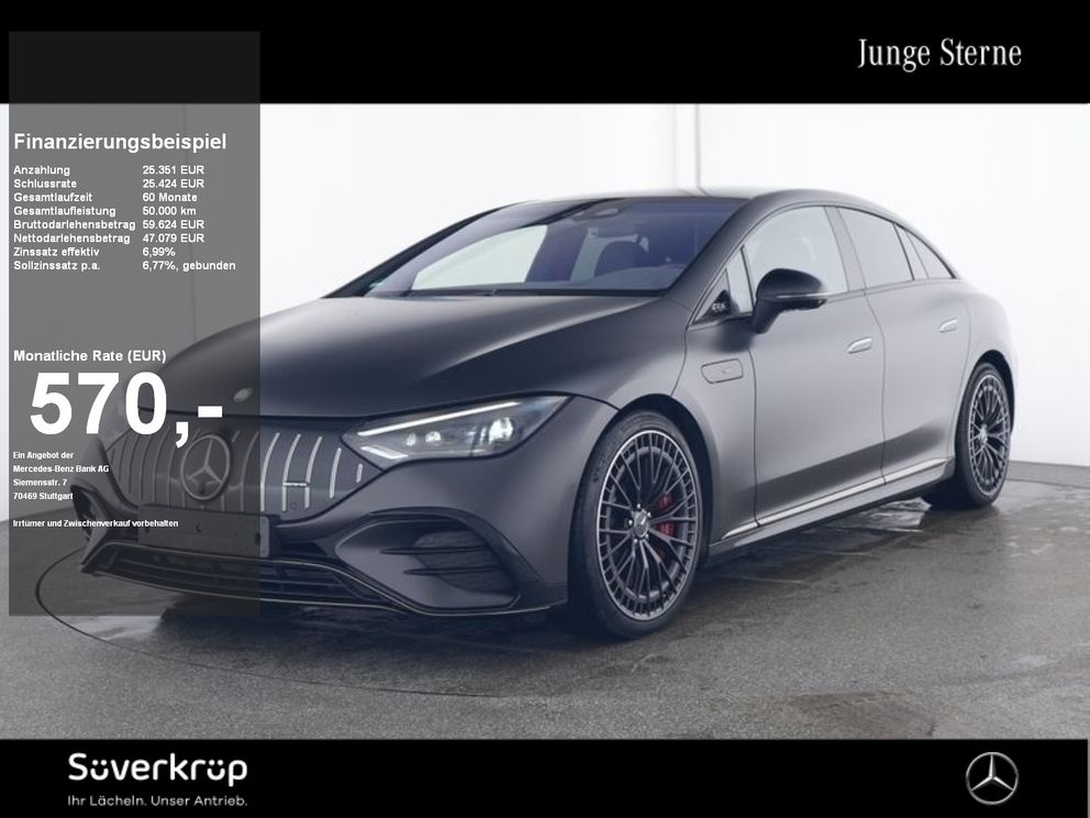 MERCEDES-BENZ EQE 43 AMG 4M , NIGHT BURM DISTR SPUR AIRMATIC