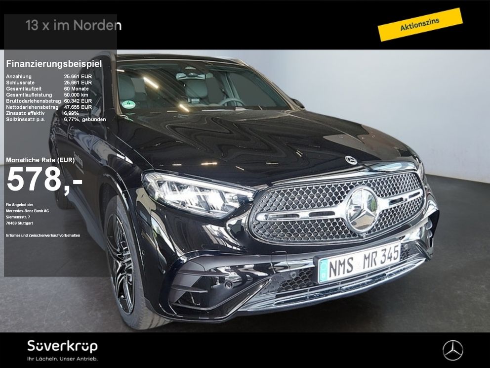 MERCEDES-BENZ GLC 200 d 4MATIC AMG MEMO 360 AHK DISTR KAMERA