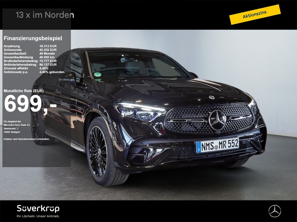MERCEDES-BENZ GLC 450 d 4MATIC Coupé AMG BURM NIGHT MEMO 360