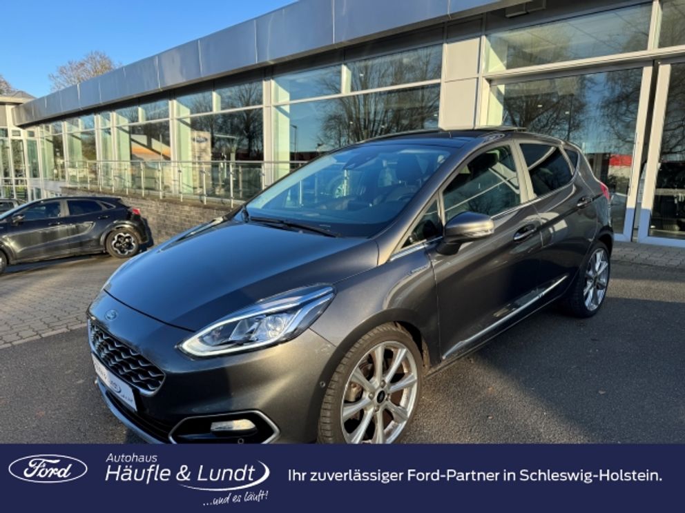FORD Fiesta Vignale Panorama Navi Soundsystem B & O ACC Apple CarPlay Android Auto Klimaautom