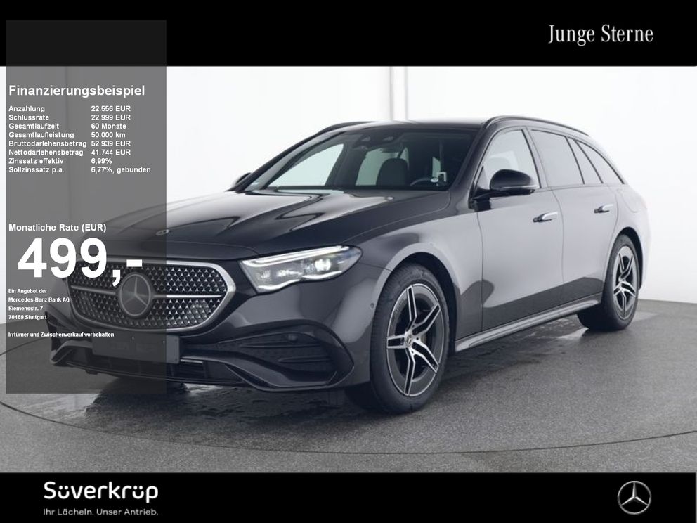 MERCEDES-BENZ E 300 T de 4M BURM AMG PREMIUM NIGHT DISTR SPUR