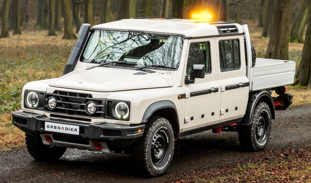 Ineos Grenadier Quartermaster Chassis Cab in der Natur