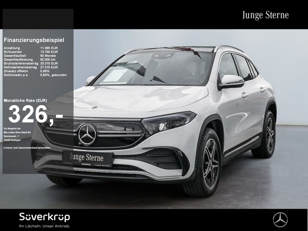 MERCEDES-BENZ EQA 300 4M , AMG DISTR PANO SPUR STANDH AHK SHZ