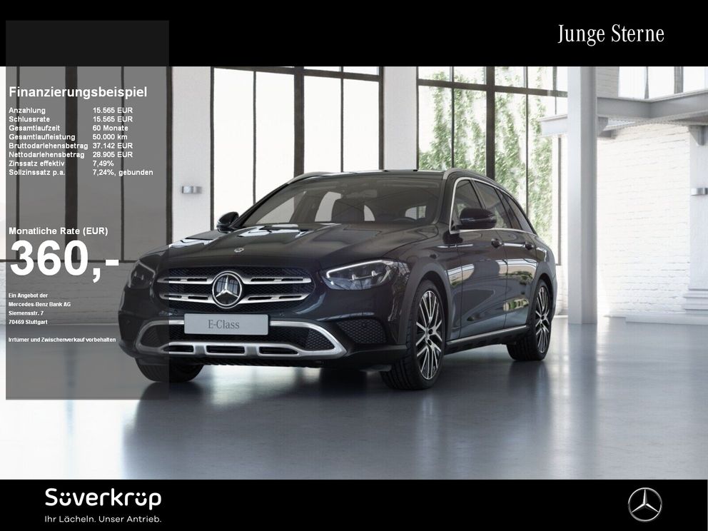 MERCEDES-BENZ E 220 T d 4M All-Terrain // AVANTGARDE WIDE MEMO