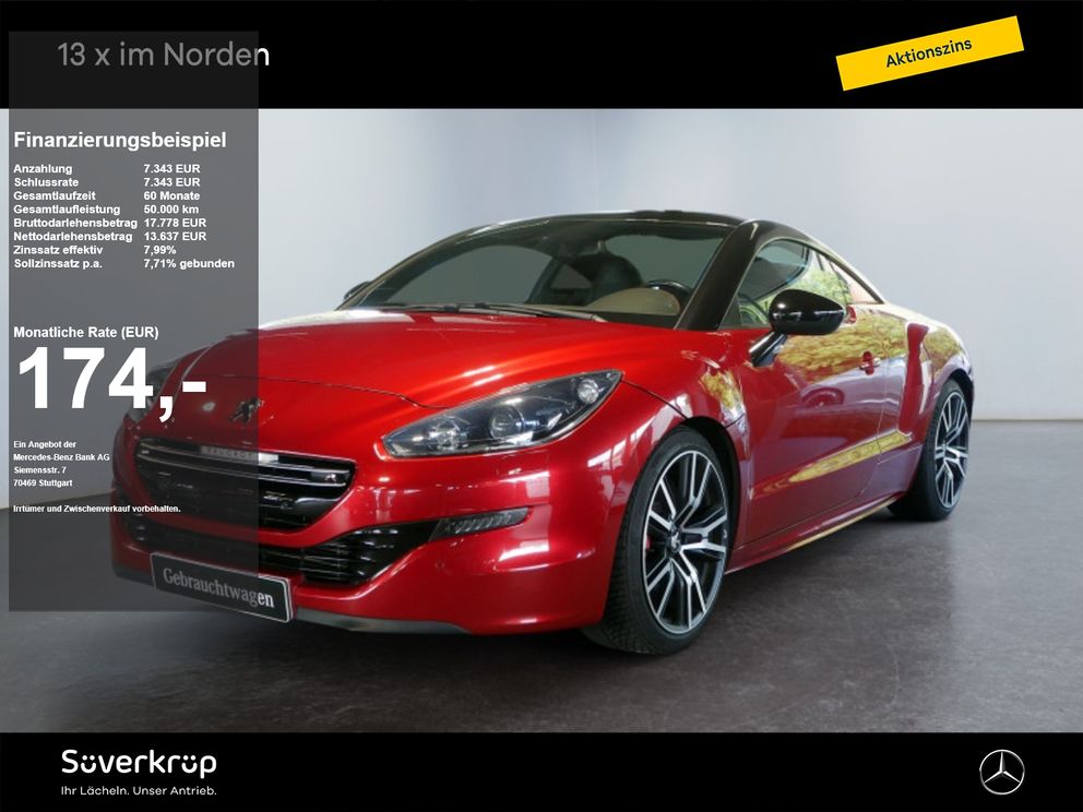 PEUGEOT RCZ 1.6 270 THP R KOM Facelift PDC XENON