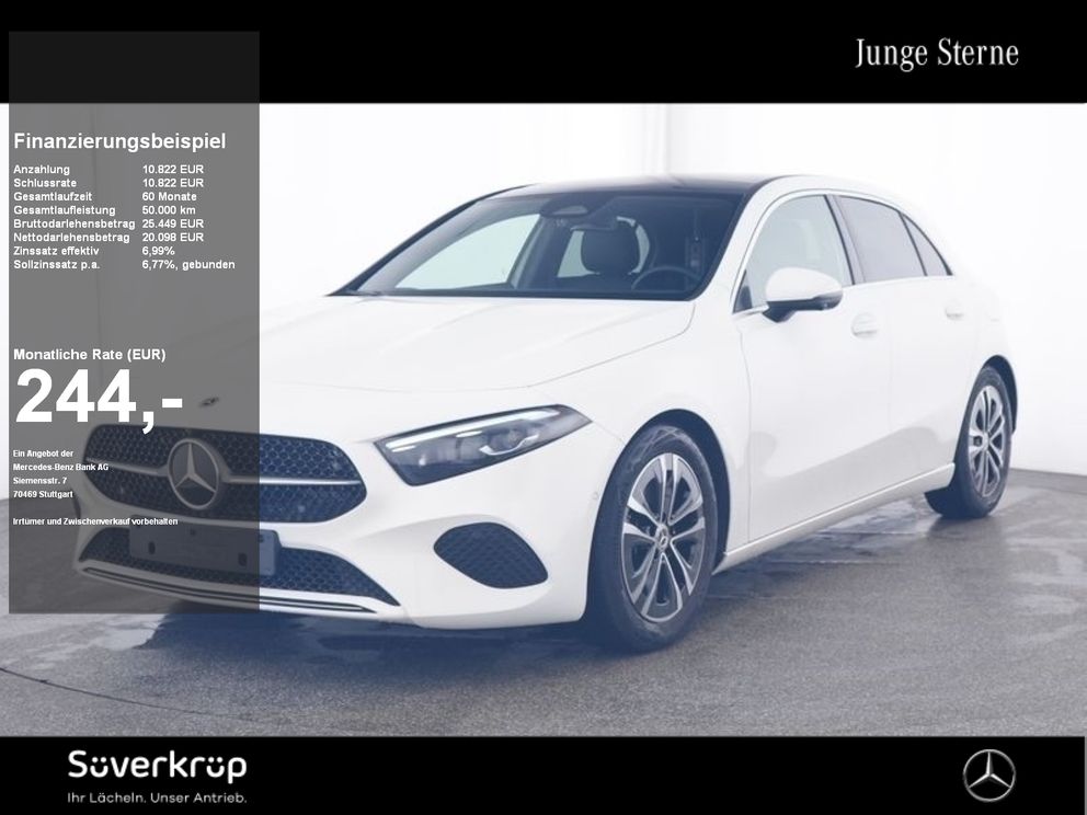 MERCEDES-BENZ A 200 , PROGRESSIVE SPUR PANO 360 PDC SHZ MULTI