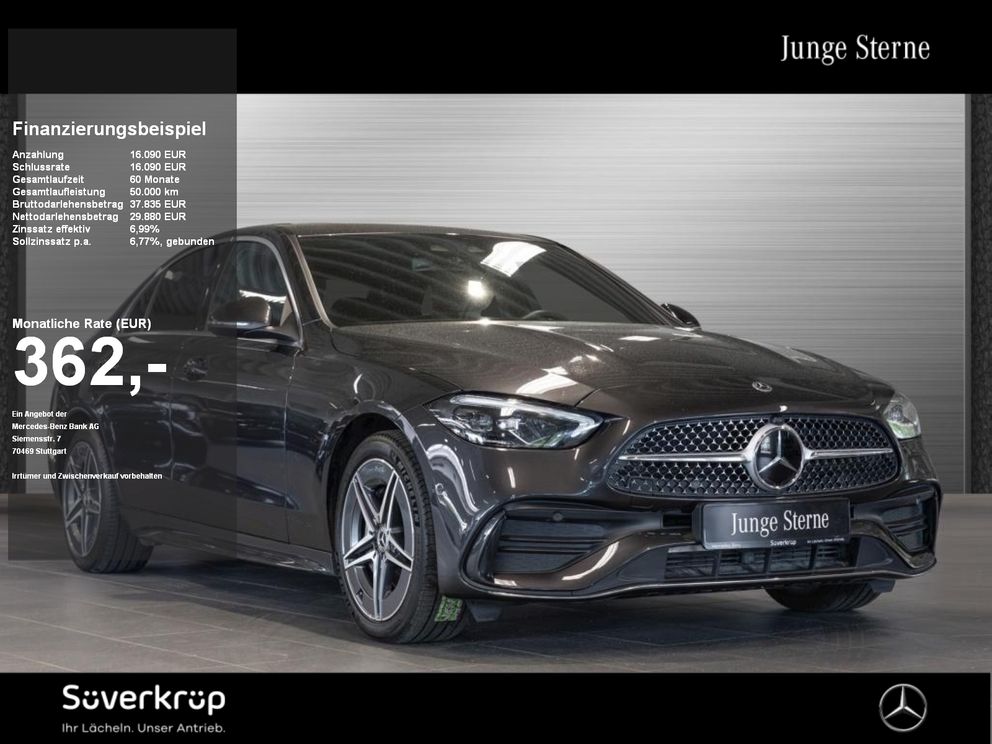 MERCEDES-BENZ C 300 de // AMG DISTR SPUR STANDH AHK KAMERA