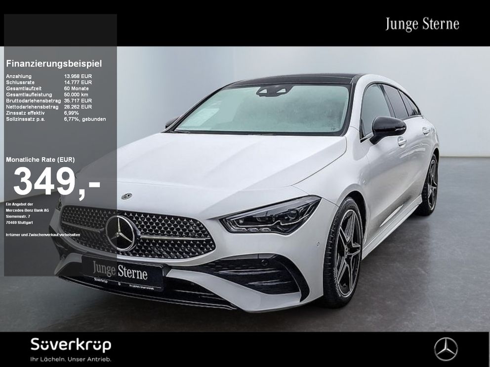 MERCEDES-BENZ CLA 220 d SB , BURM AMG NIGHT PREMIUM KAMERA