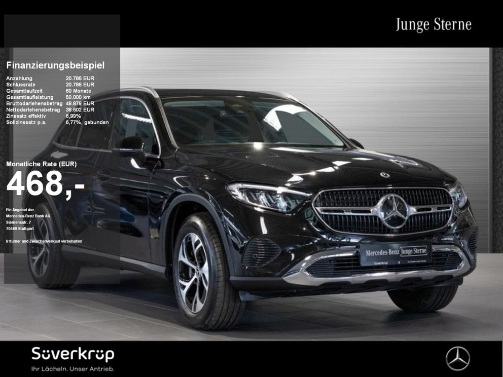 MERCEDES-BENZ GLC 300 de 4M , AVANTGARDE SPUR STANDH AHK PDC