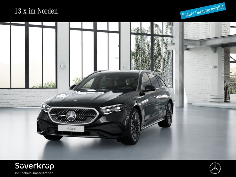 MERCEDES-BENZ E 450 d T 4M BURM AMG DISTR SPUR PANO AHK 360