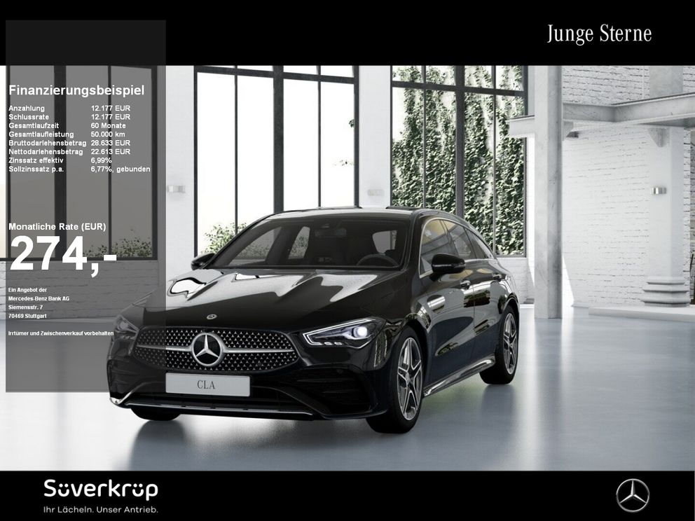 MERCEDES-BENZ CLA 200 SB // AMG PREMIUM AHK KAMERA PANO SPUR