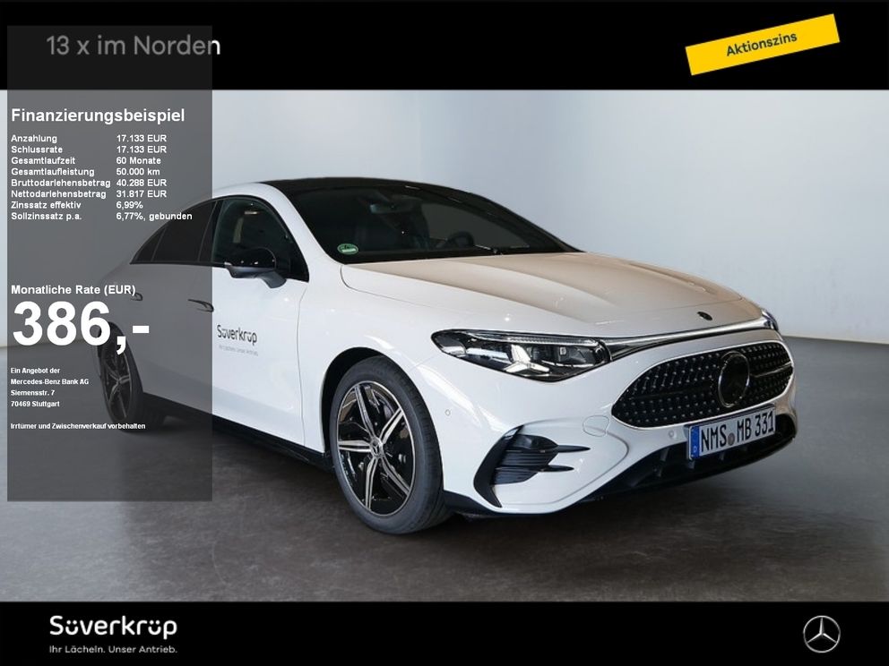 MERCEDES-BENZ CLA 200 AMG NIGHT MEMO MULTI AHK DISTR PANO SPUR