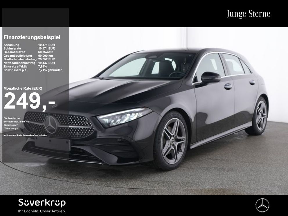 MERCEDES-BENZ A 180 , AMG KAMERA PANO SPUR PDC SHD SHZ