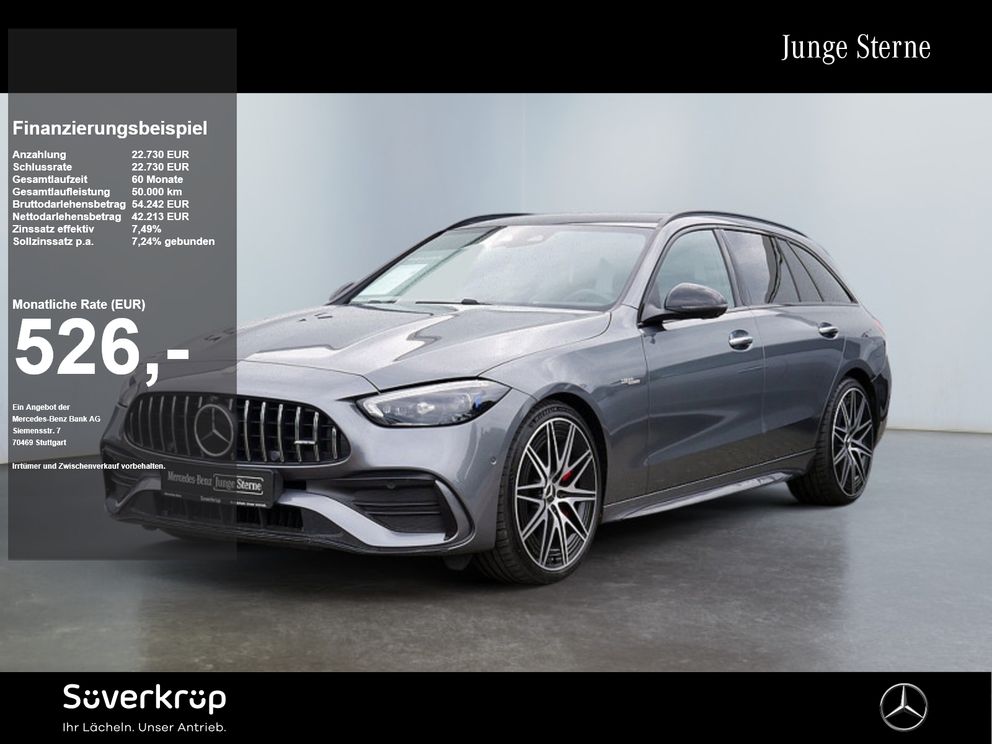 MERCEDES-BENZ C 43 T AMG 4M , AMG BURM NIGHT PREMIUM MEMO 360