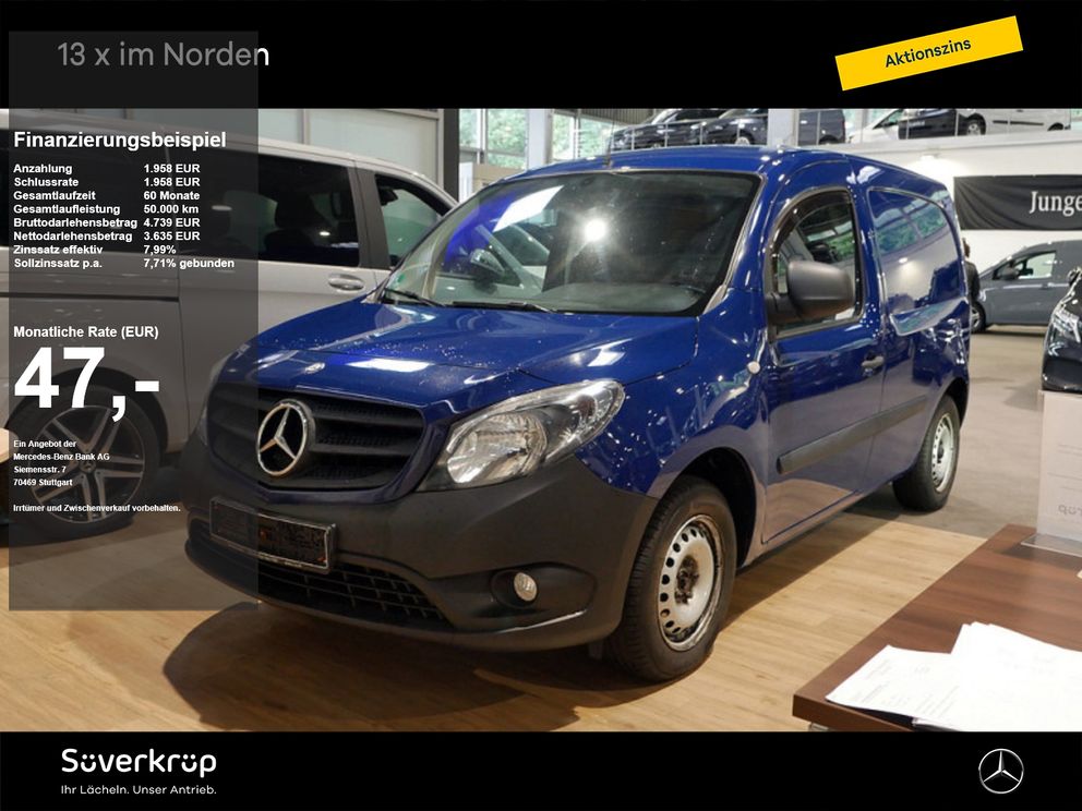 MERCEDES-BENZ Citan 109 KASTEN KLIMA RADIO TEMPOMAT STANDARD