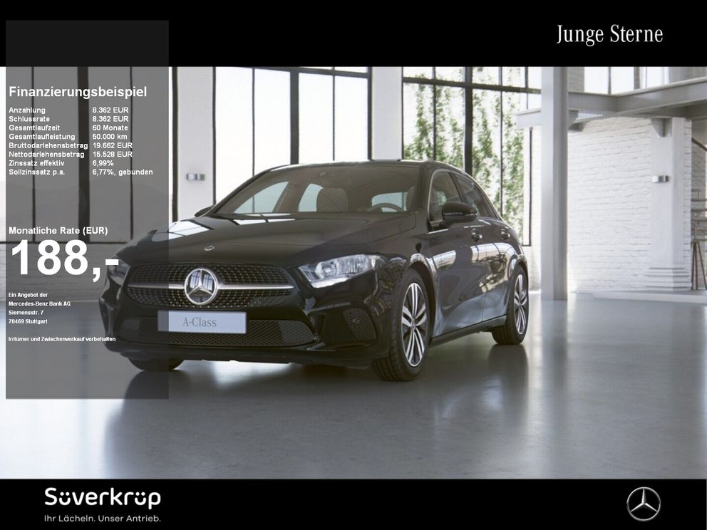 MERCEDES-BENZ A 250 e // PROGRESSIVE KAMERA SPUR PDC SHZ