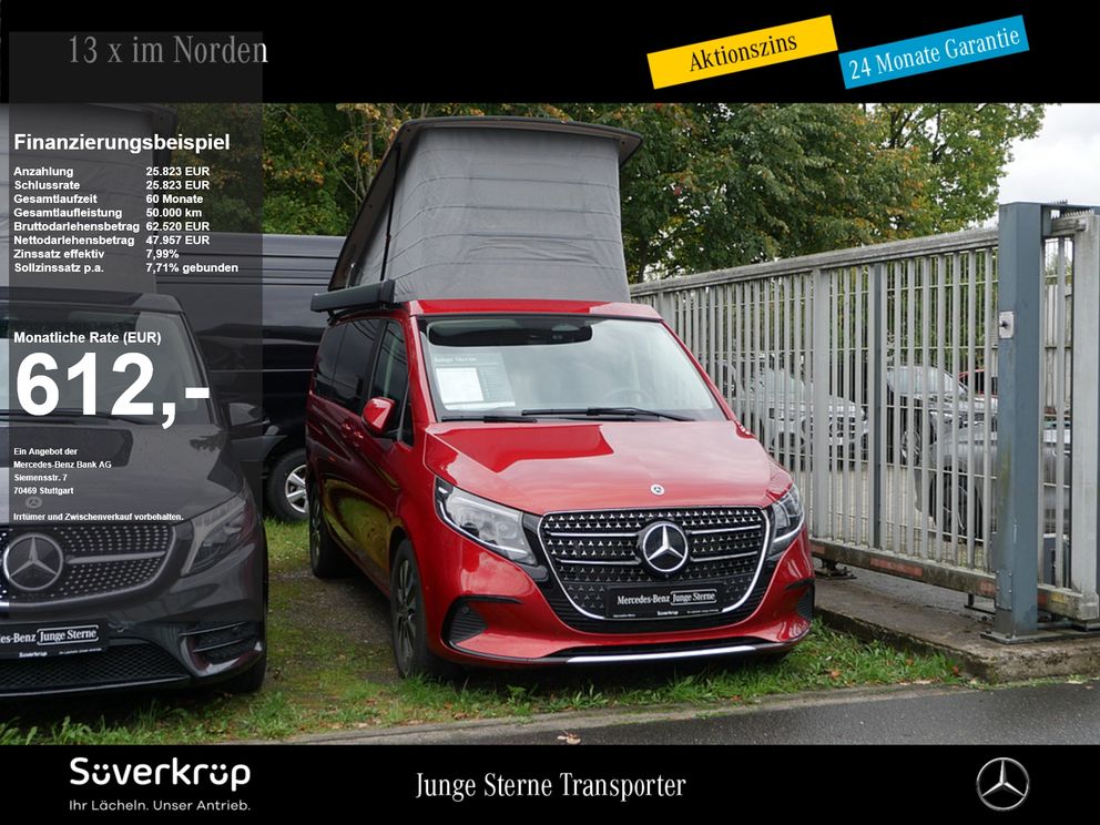 MERCEDES-BENZ V 220 MARCO POLO KÜCHE MARKISE MOPF AIR WINTER