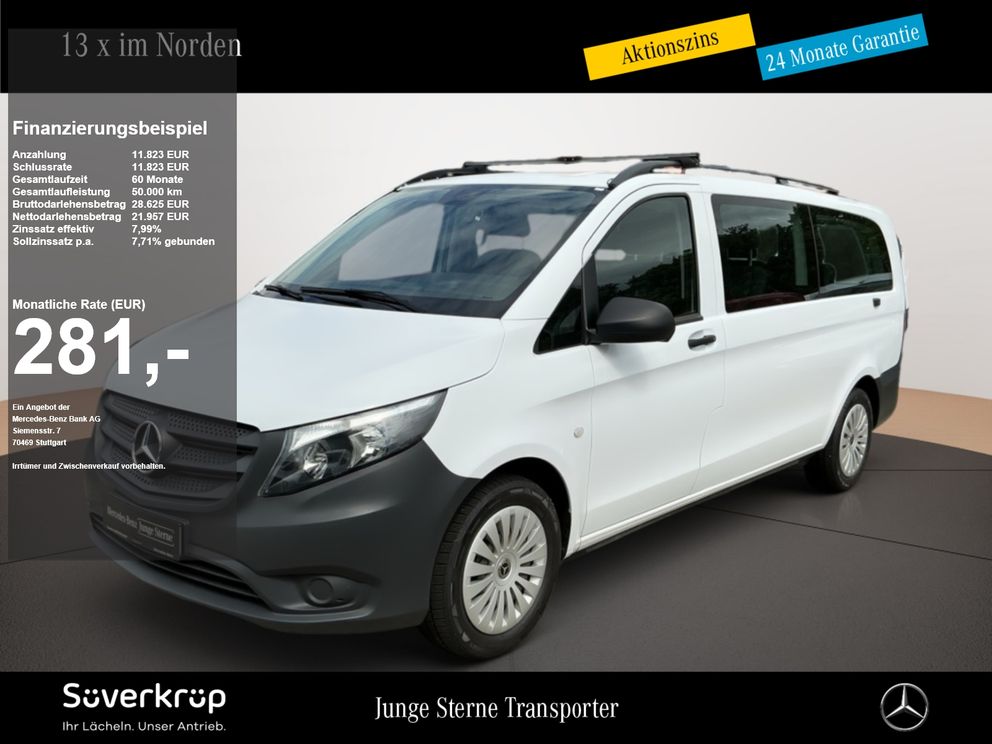 MERCEDES-BENZ Vito 114 TOURER PRO EXTRALANG STANDHZG SITZHZG 8SITZE KAMERA NAVI