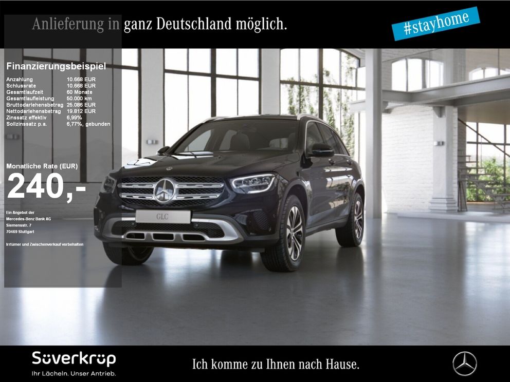 MERCEDES-BENZ GLC 300 de 4M AHK KAMERA SPUR STANDH PDC SHZ