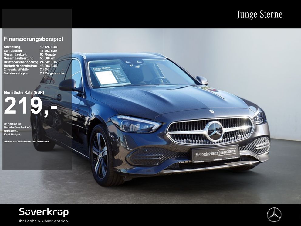 MERCEDES-BENZ C 300 T e  AVANTGARDE DISTR KAMERA SPUR STANDH
