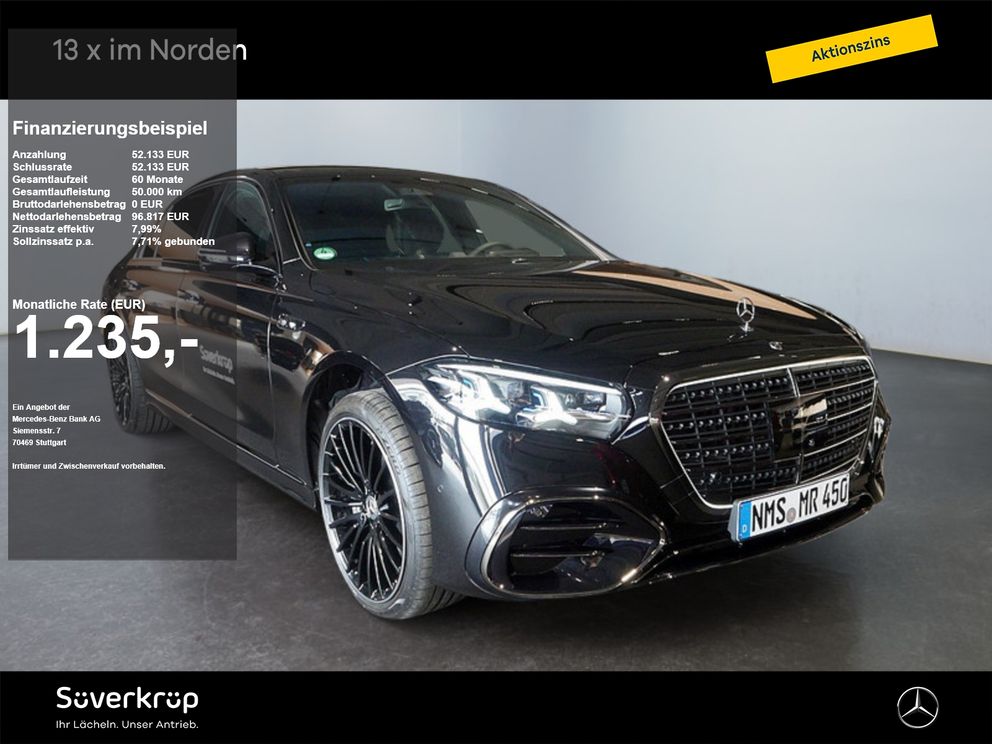 MERCEDES-BENZ S 450 4MATIC Limousine Langversion AMG BURM MEMO