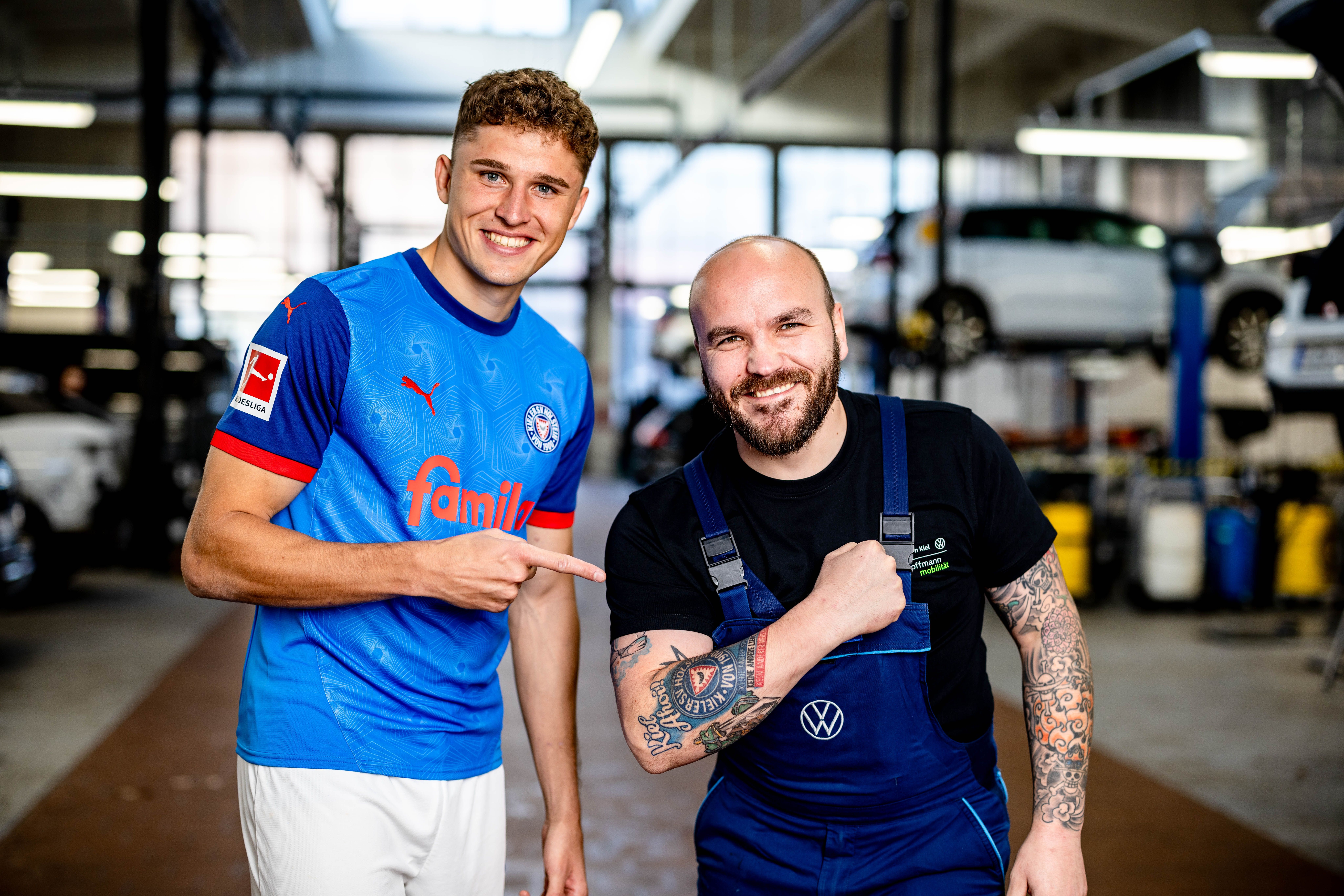 Benni Pichler in der Werkstatt